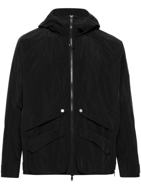 J.LAL Lobe panelled hooded jacket