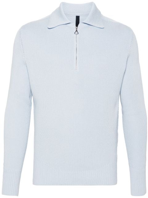 J.LAL Lancet half-zip jumper