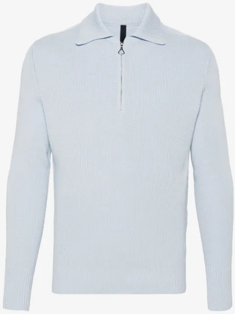 J.LAL Lancet half-zip jumper