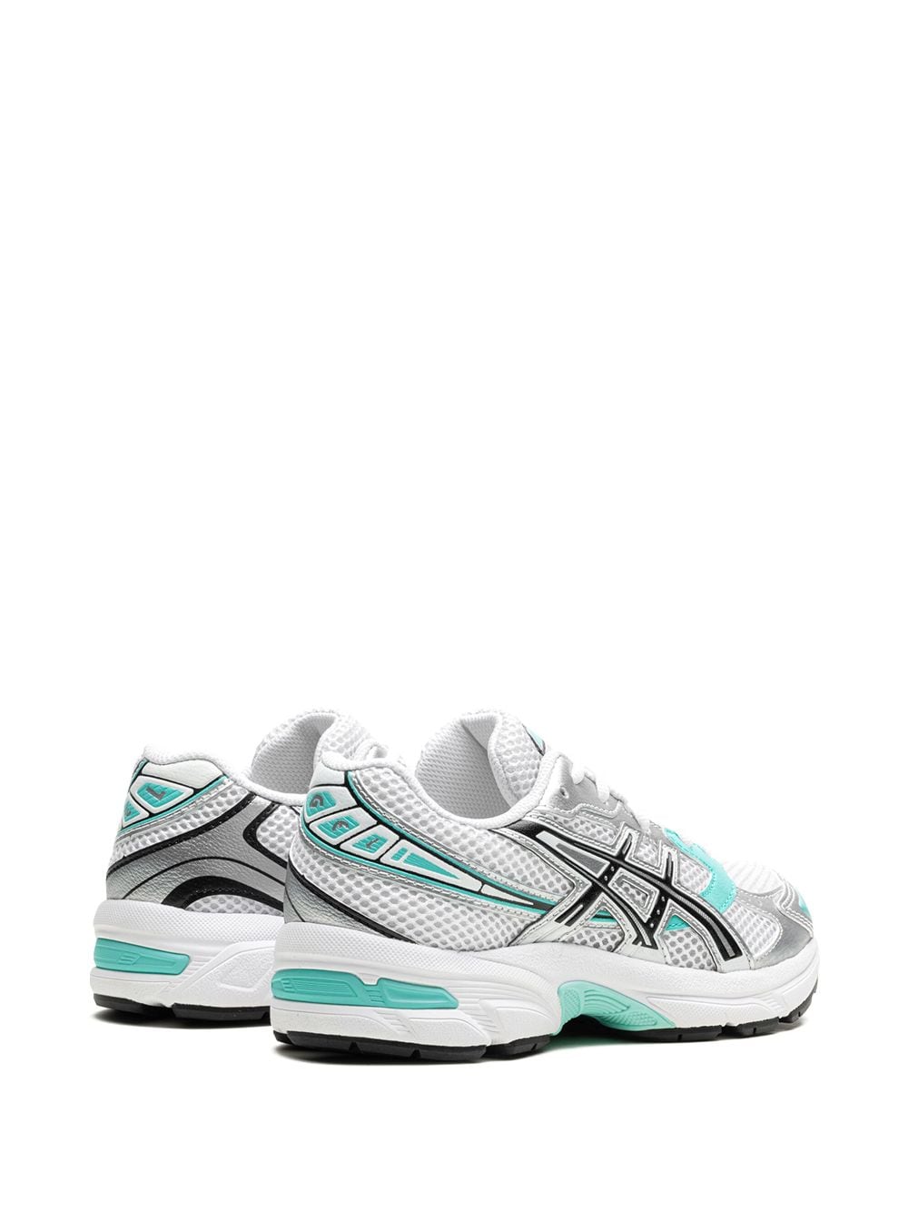 Shop Asics Gel-1130 "white Aqua" Sneakers