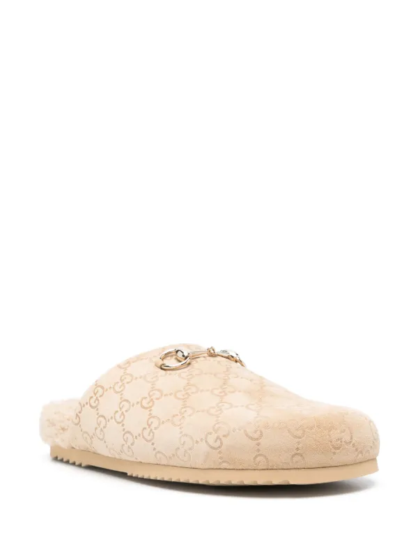 Gucci ホースビット ミュール | ニュートラル | FARFETCH JP