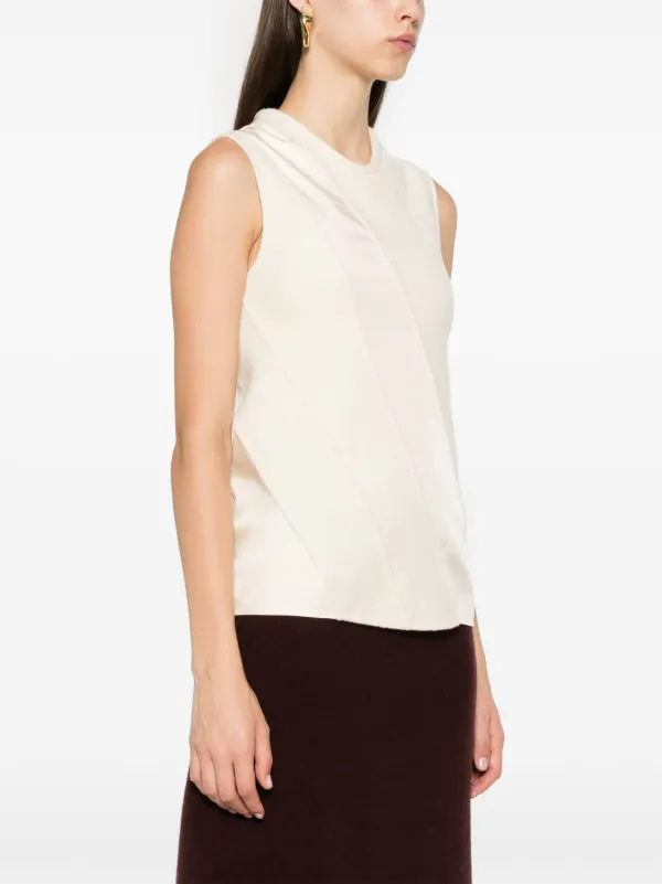Jil Sander テクスチャード トップ | ニュートラル | FARFETCH JP