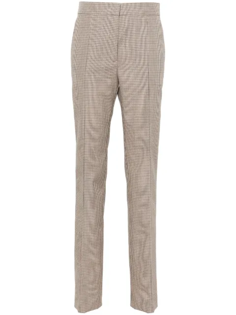 Jil Sander checked tailored trousers