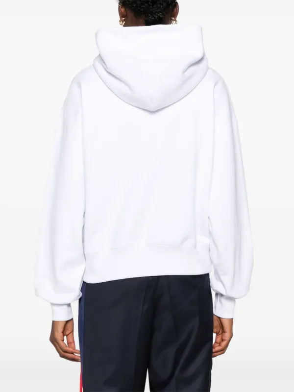 Gucci logo-print Hoodie | White | FARFETCH ZA