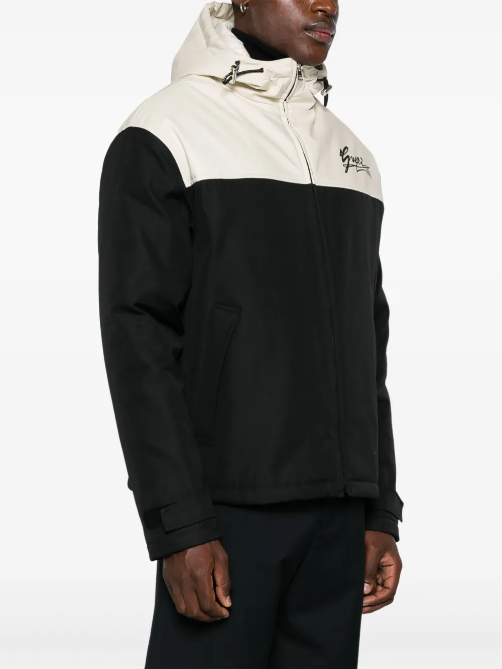 Gucci Canvas jack met capuchon Zwart