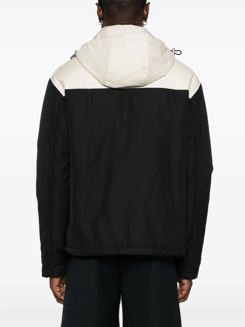 Gucci Canvas jack met capuchon Zwart