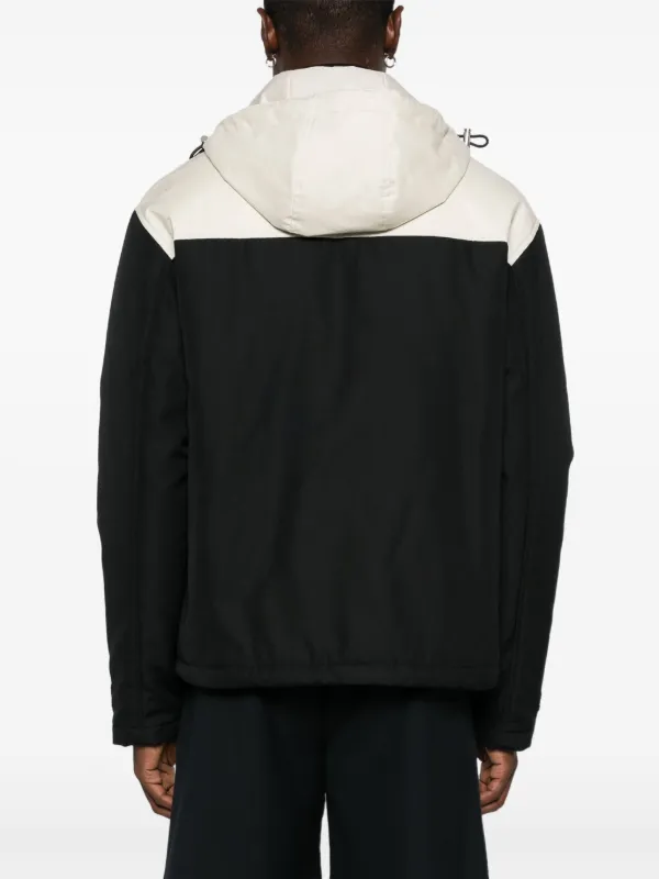 Gucci キャンバス フーデッドジャケット | ブラック | FARFETCH JP