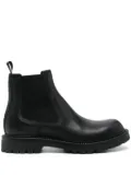 Gucci Web stripe-trim boots - Black