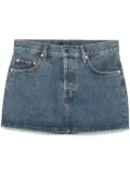 WARDROBE.NYC Micro mini skirt - Blue