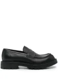 Gucci Web-stripe trim loafers - Black