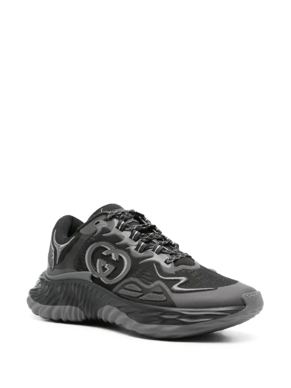 Gucci Ripple Splash スニーカー | ブラック | FARFETCH JP