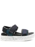 See by Chloé Pipper 45mm flatform sandals - Blue