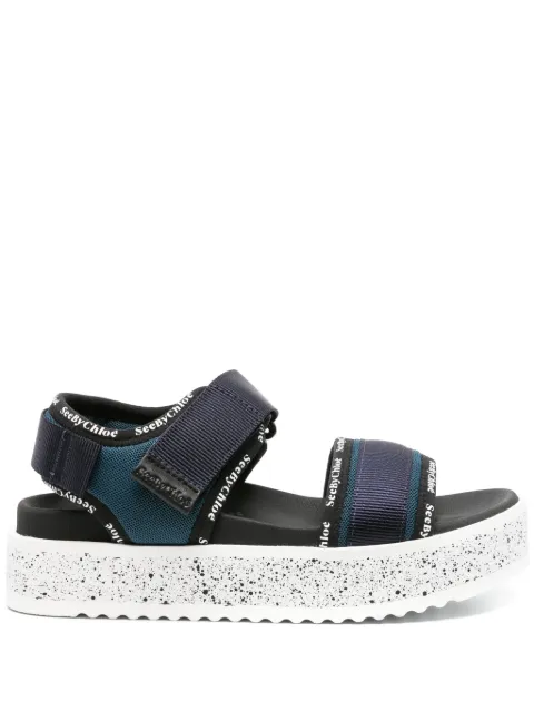 See by Chloé Pipper 45mm flatform sandals