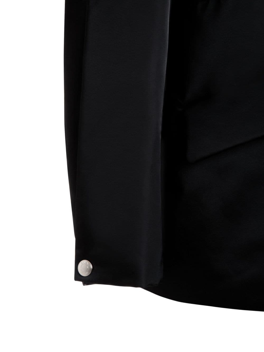 Shop Bally Spread-collar Jacket In Black