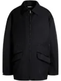 Bally spread-collar jacket - Black
