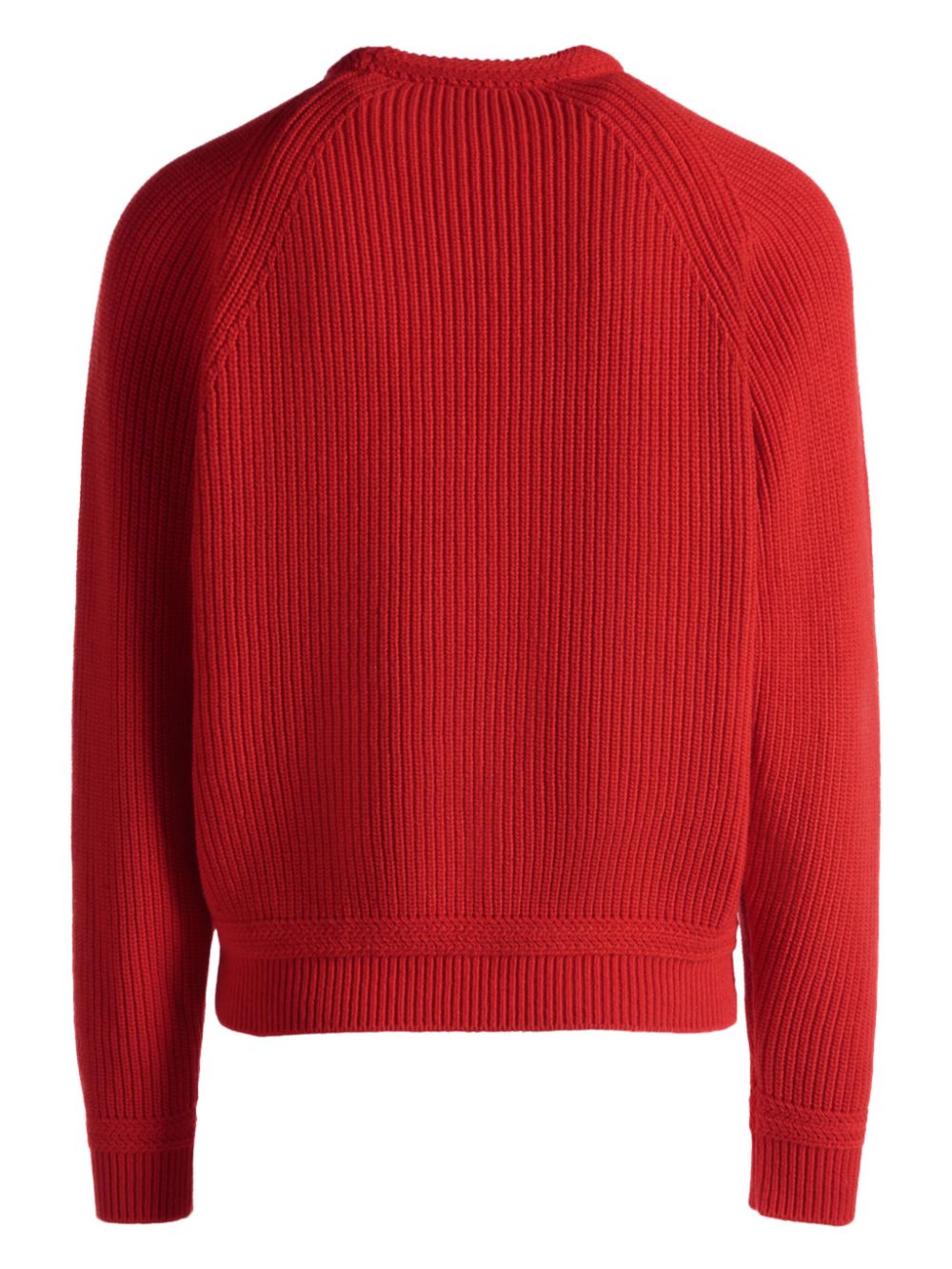 Bally ribbed-knit jumper - Red