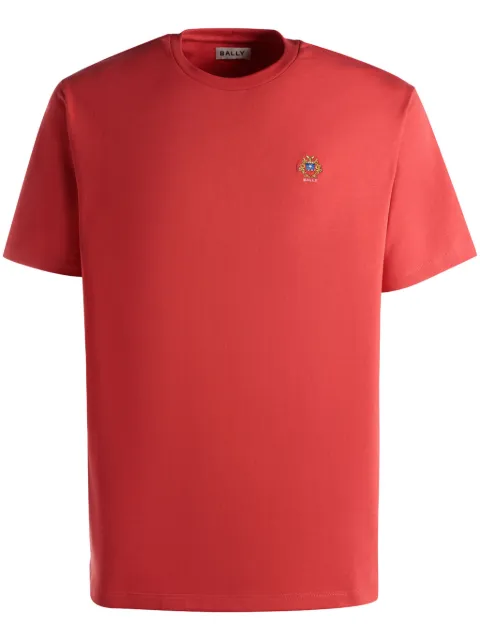 Bally logo-embroidered crew-neck T-shirt 