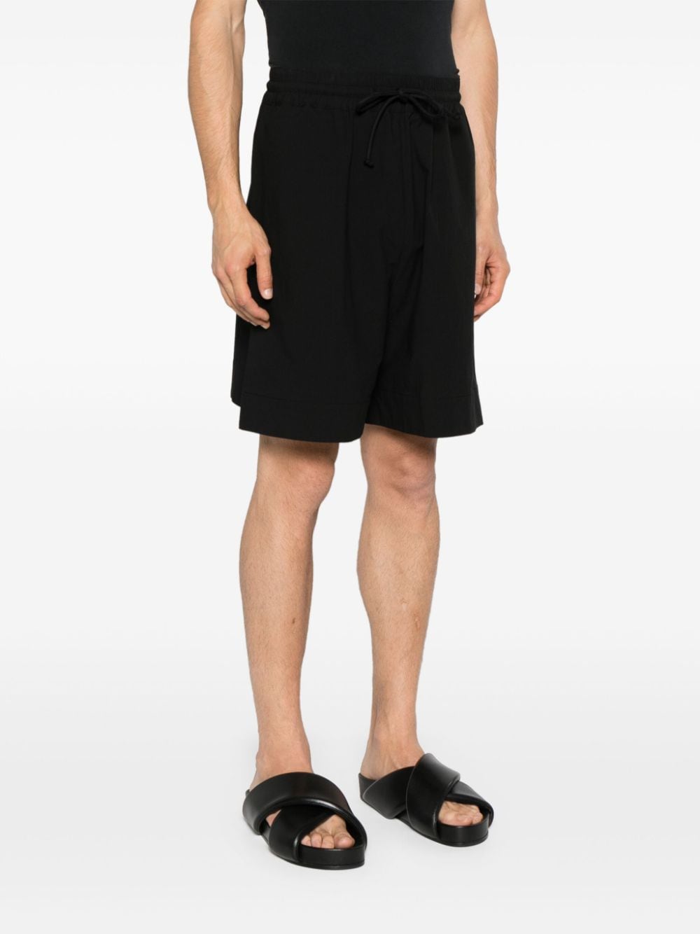 Shop Toogood The Diver Ripstop Bermuda Shorts In Black