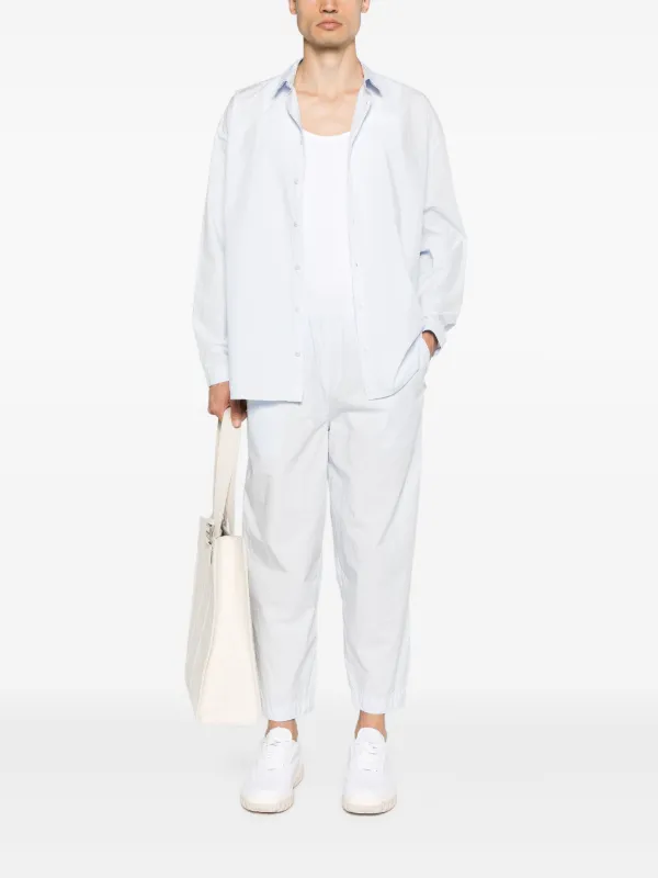 Toogood The Acrobat Cropped Trousers | Blue | FARFETCH