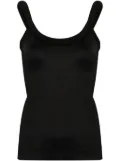 Alexander McQueen 3D-detailing sleeveless top - Black