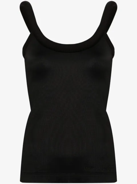 Alexander McQueen 3D-detailing sleeveless top
