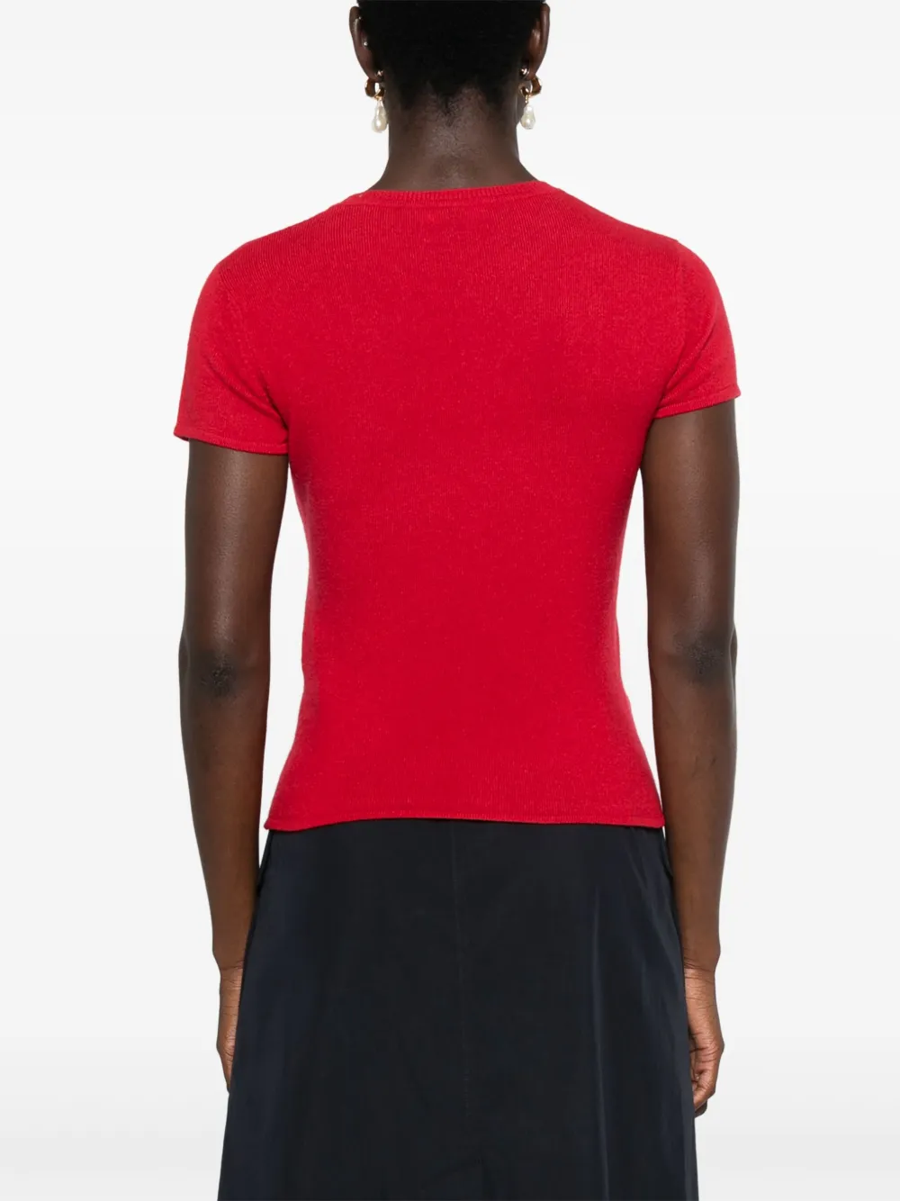Bally Kasjmier T-shirt Rood