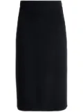 Bally high-waisted wool skirt - Blue