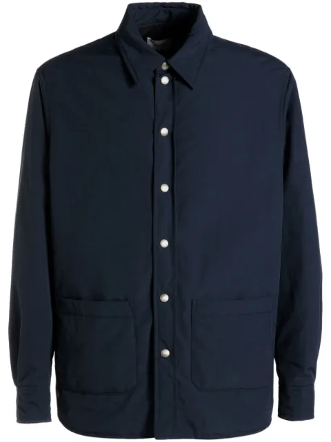 Bally padded-design classic-collar shirt
