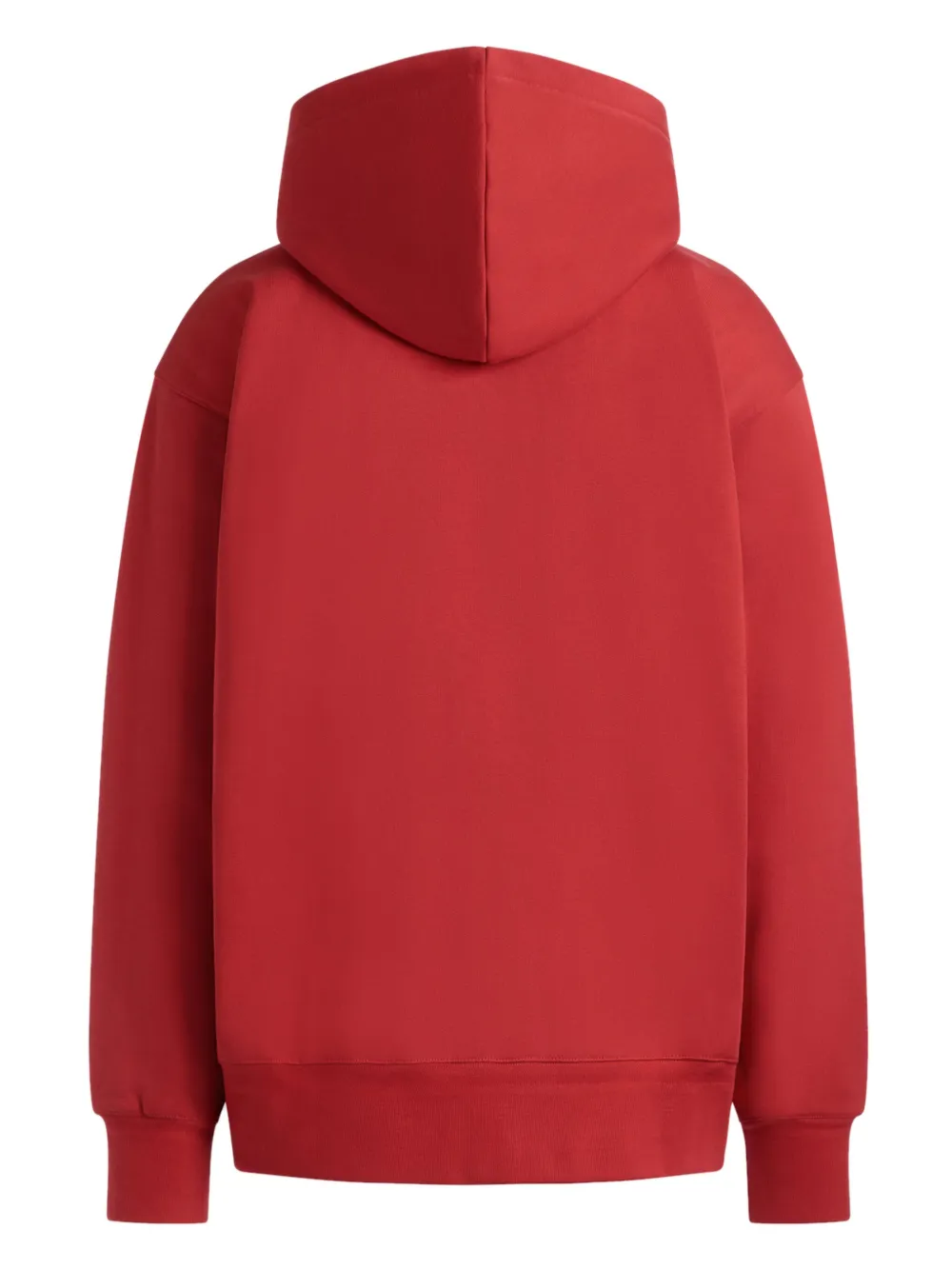 Bally embroidered-logo hoodie - Rood