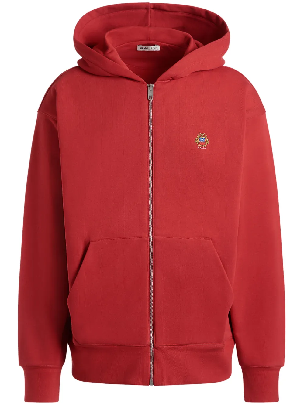 Bally Felpa con ricamo logo | rosso | Image 1