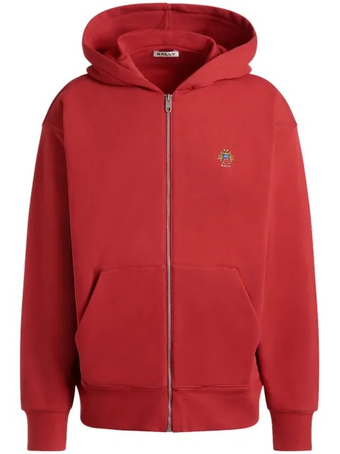 Bally embroidered-logo hoodie