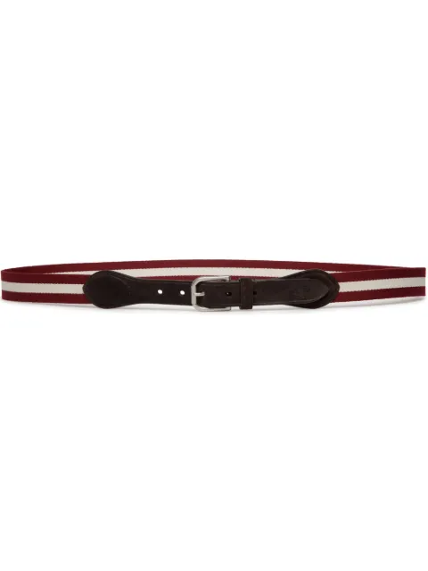 Bally striped belt