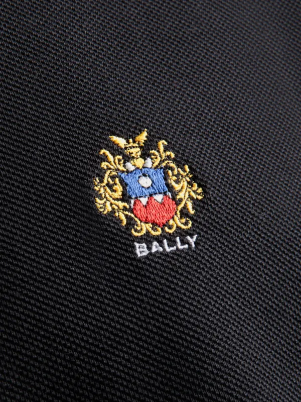 Bally ロゴパッチ ポロシャツ | ブラック | FARFETCH JP