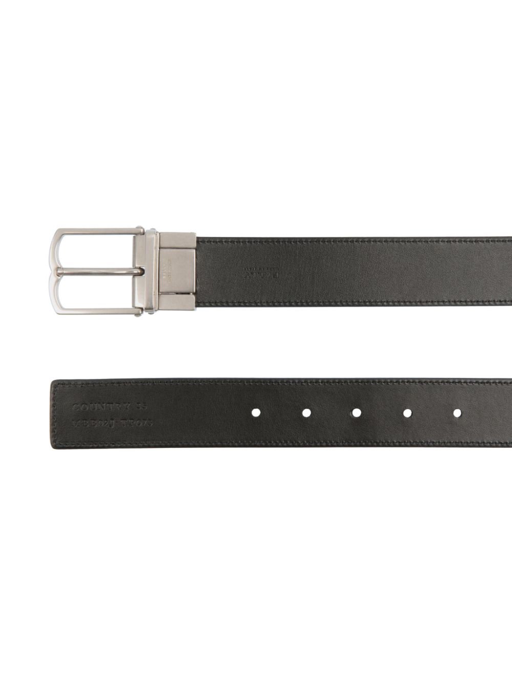 Shop Bally Country Reversible Belt In Brown