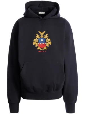 パーカー・フーディ Bally Curling Buttoned Hood Sweatshirt Bally Curling | Shirts | Bally Curling Buttoned Hood
