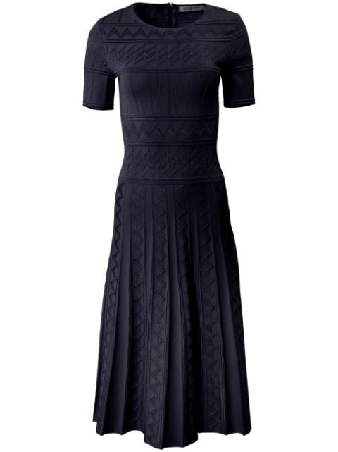 Carolina Herrera vestido midi tejido