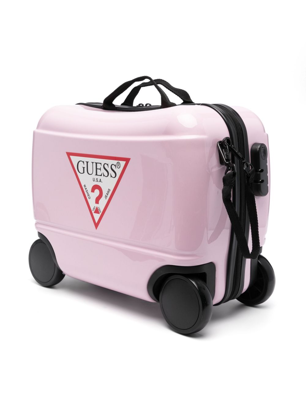 guess kids Reistas met logoprint - Roze