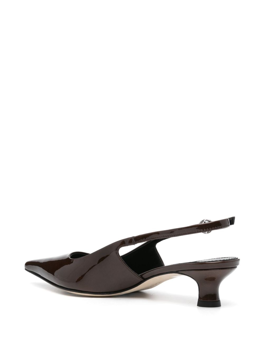 Shop Aeyde Catrina 55mm Leather Pumps In Brown