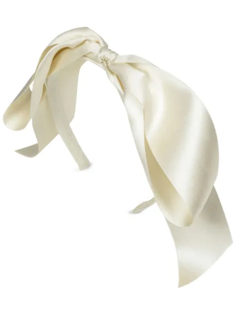 Jennifer Behr Darla silk bow headband