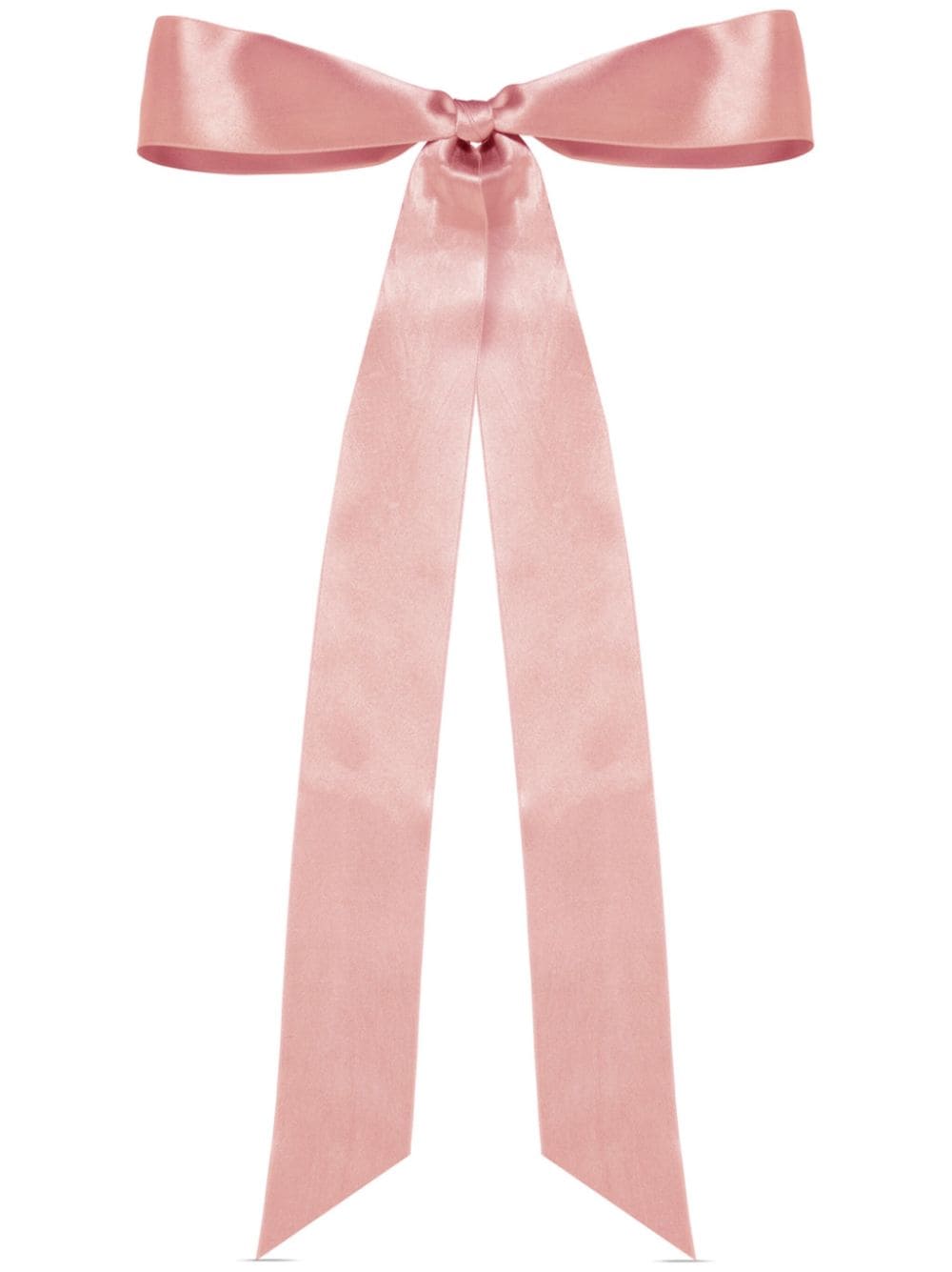 Jennifer Behr Darla Silk Bow Barrette In Pink