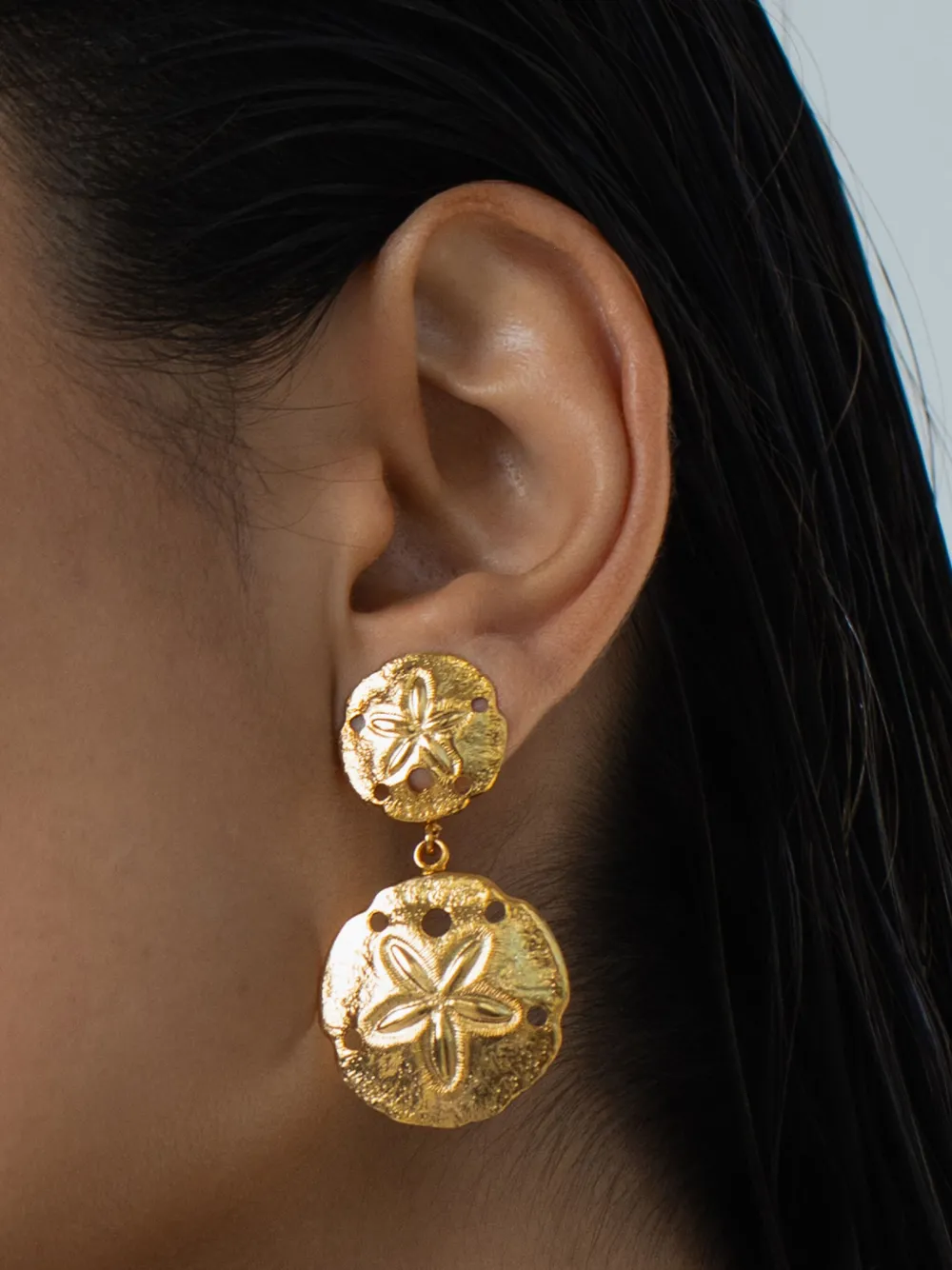 Jennifer Behr Marinae Drop-design Earrings In Gold