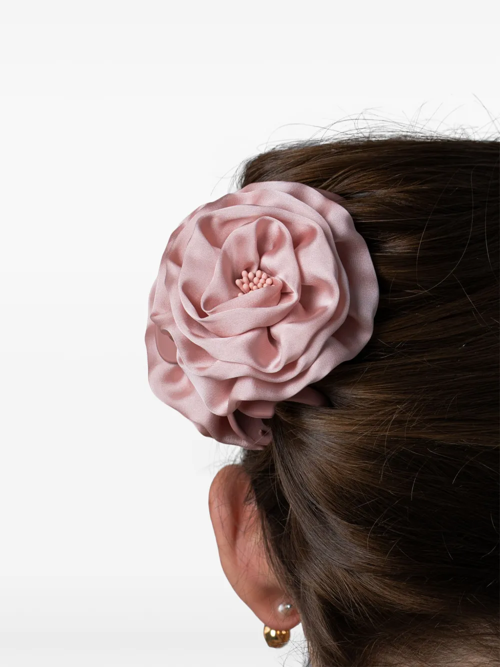 Jennifer Behr Haarspeld met bloemapplicatie Roze