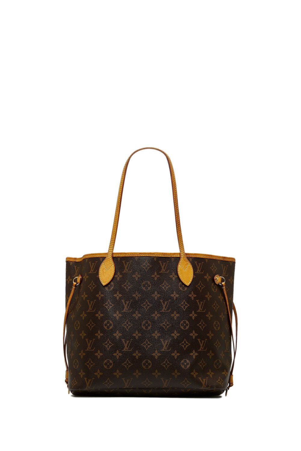 Pre-owned Louis Vuitton 2014   Monogram Neverfull Mm Tote Bag In Brown