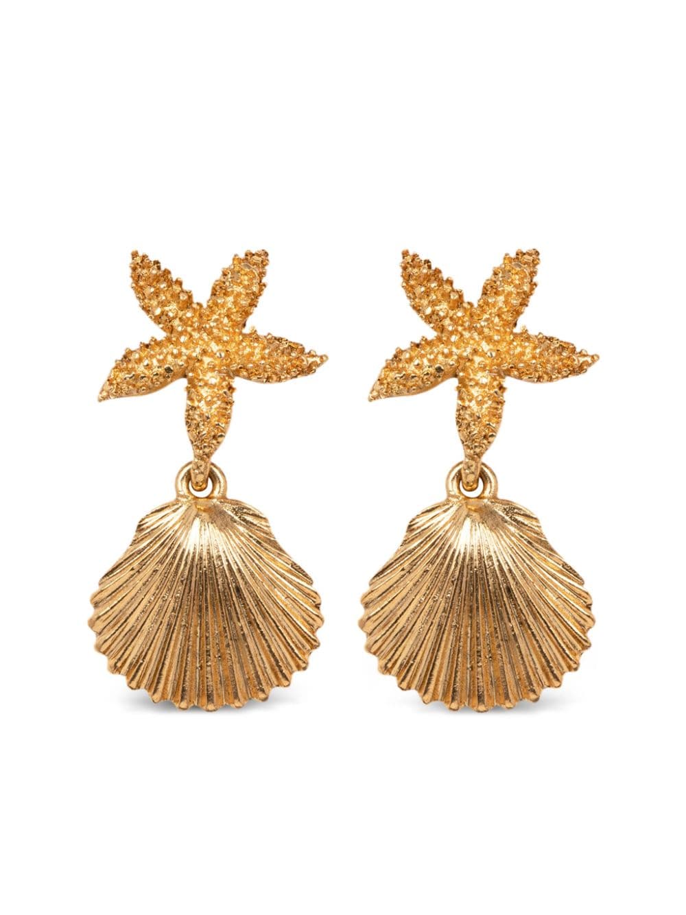 Eleni shell earrings