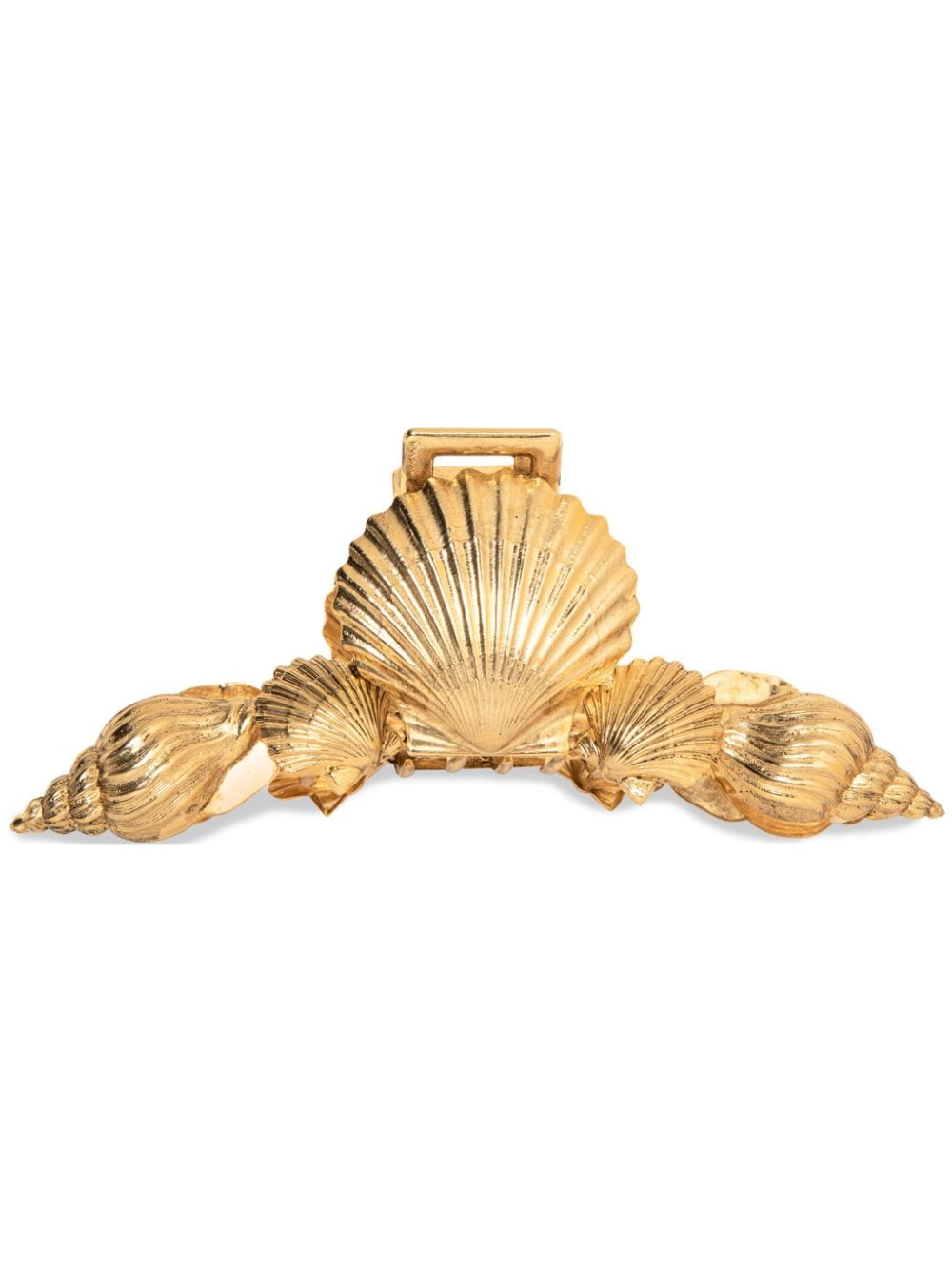 Jennifer Behr Oceane Shell-design Claw Clip In Gold