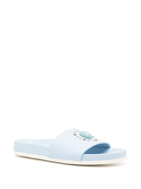 Madison.Maison Athena open-toe Sandals | Blue | FARFETCH CA