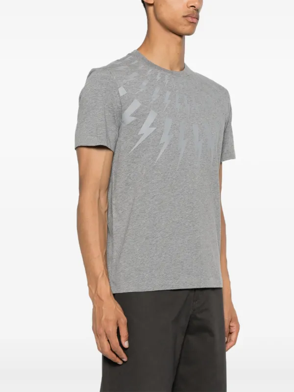 Neil Barrett プリント Tシャツ | グレー | FARFETCH JP