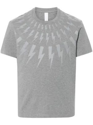 トップス 2000s Neil barrett grey tight shirt Neil Barrett T-Shirts for Men - FARFETCH