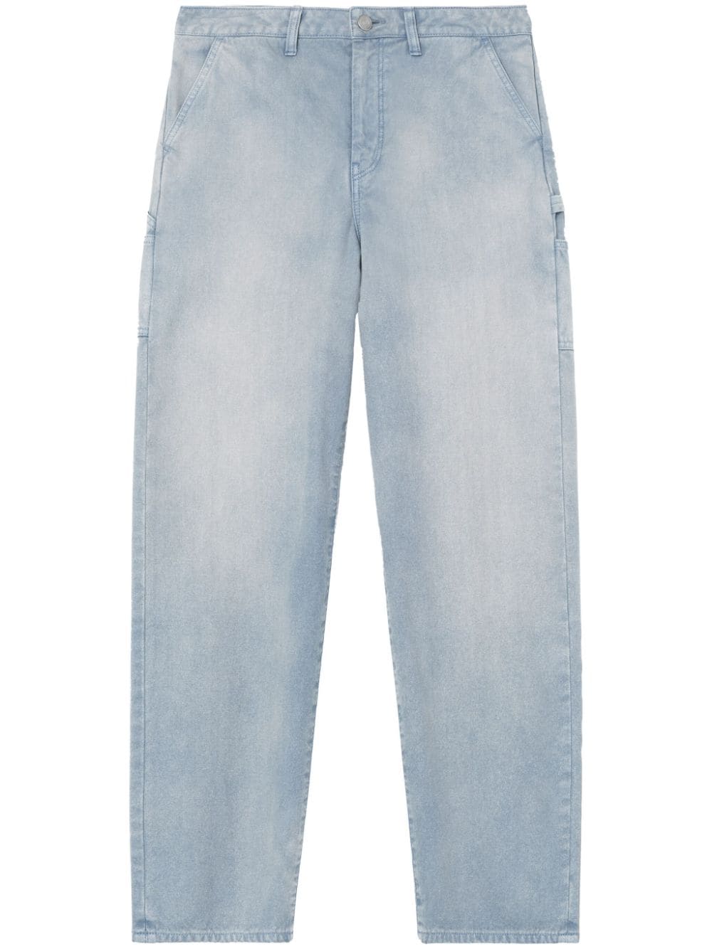 John Elliott Utility Work mid-rise jeans Blauw