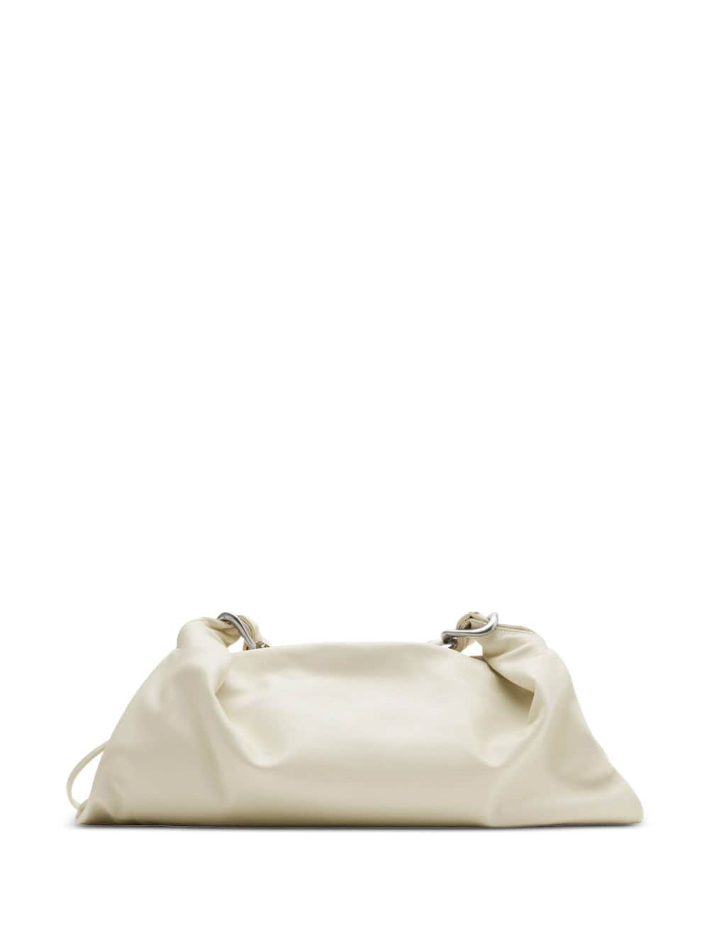 Shop Burberry Medium Swan Shoulder Bag In Almond
